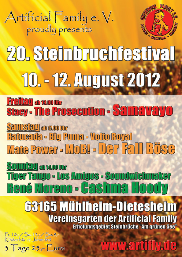 20. Steinbruchfestival 2012